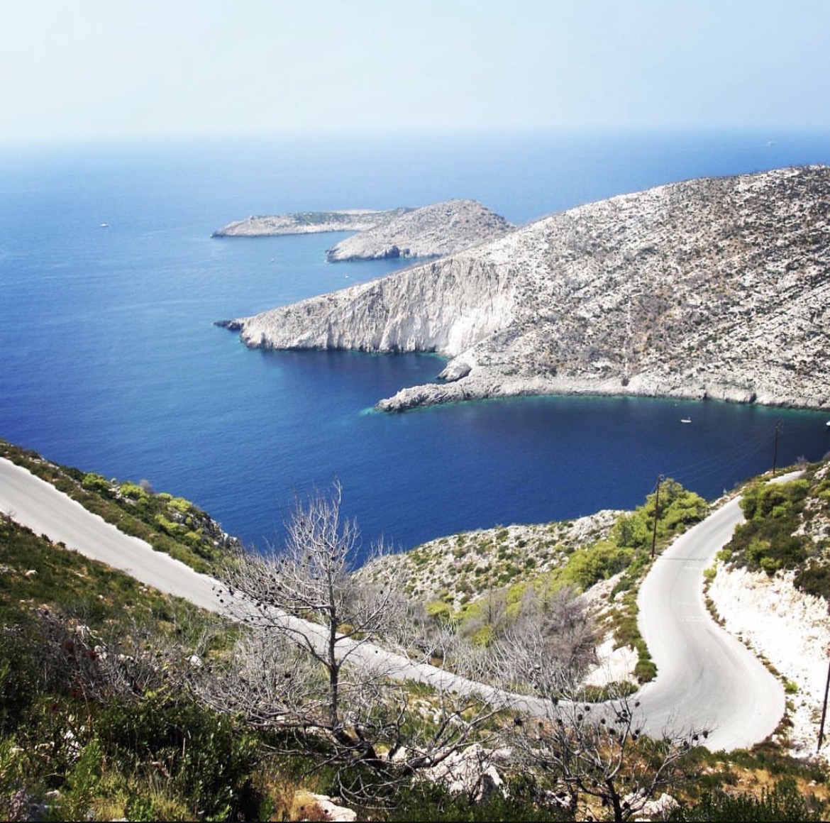 The sea view