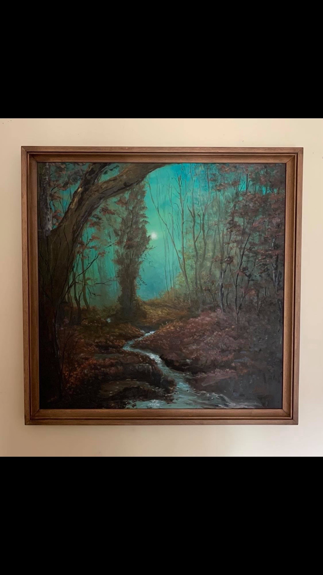 Oil on board