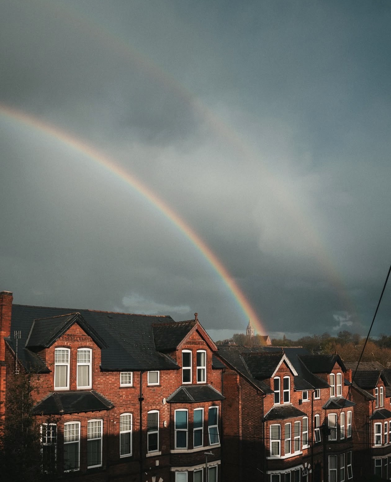Sunny rainy day