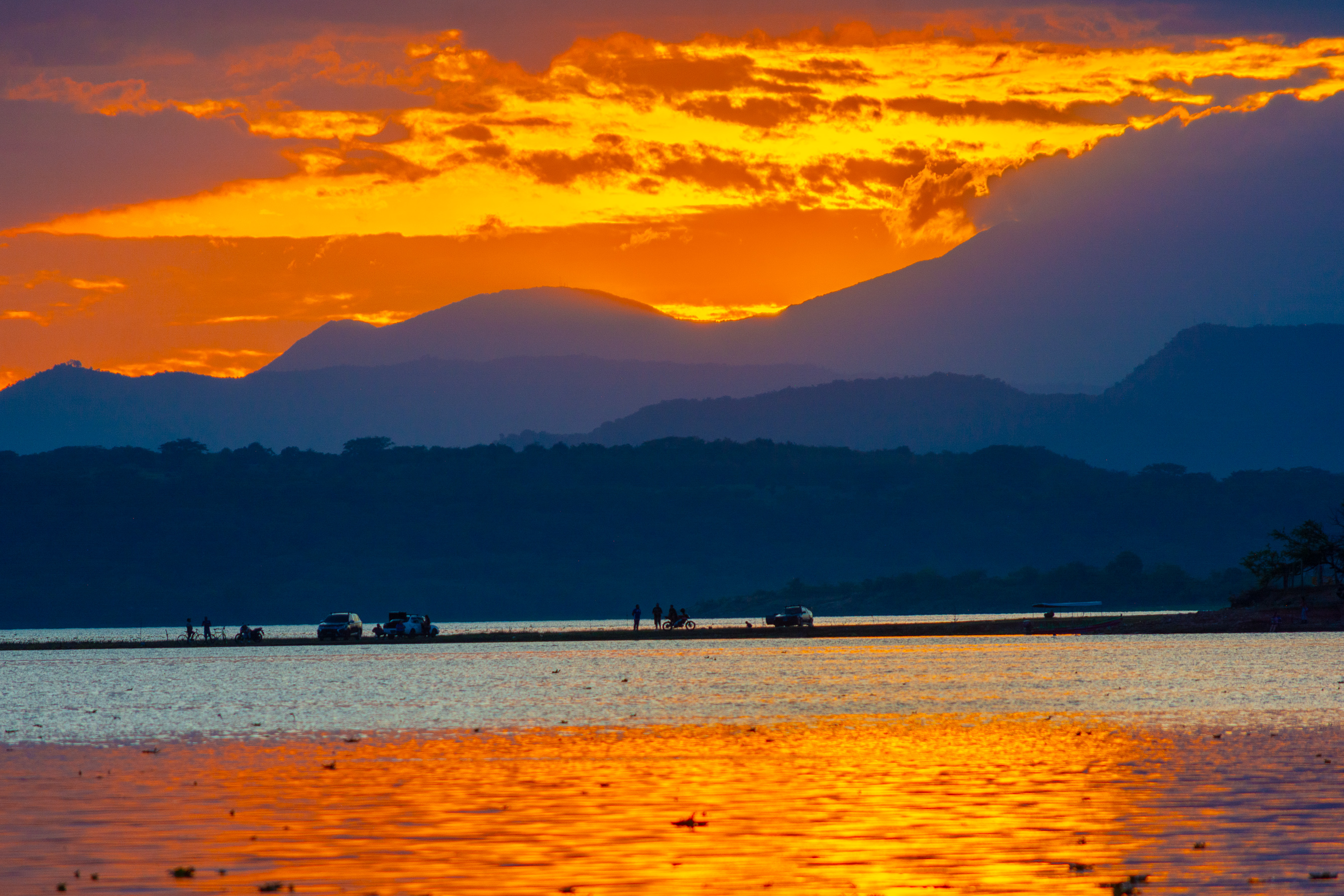 atardecer