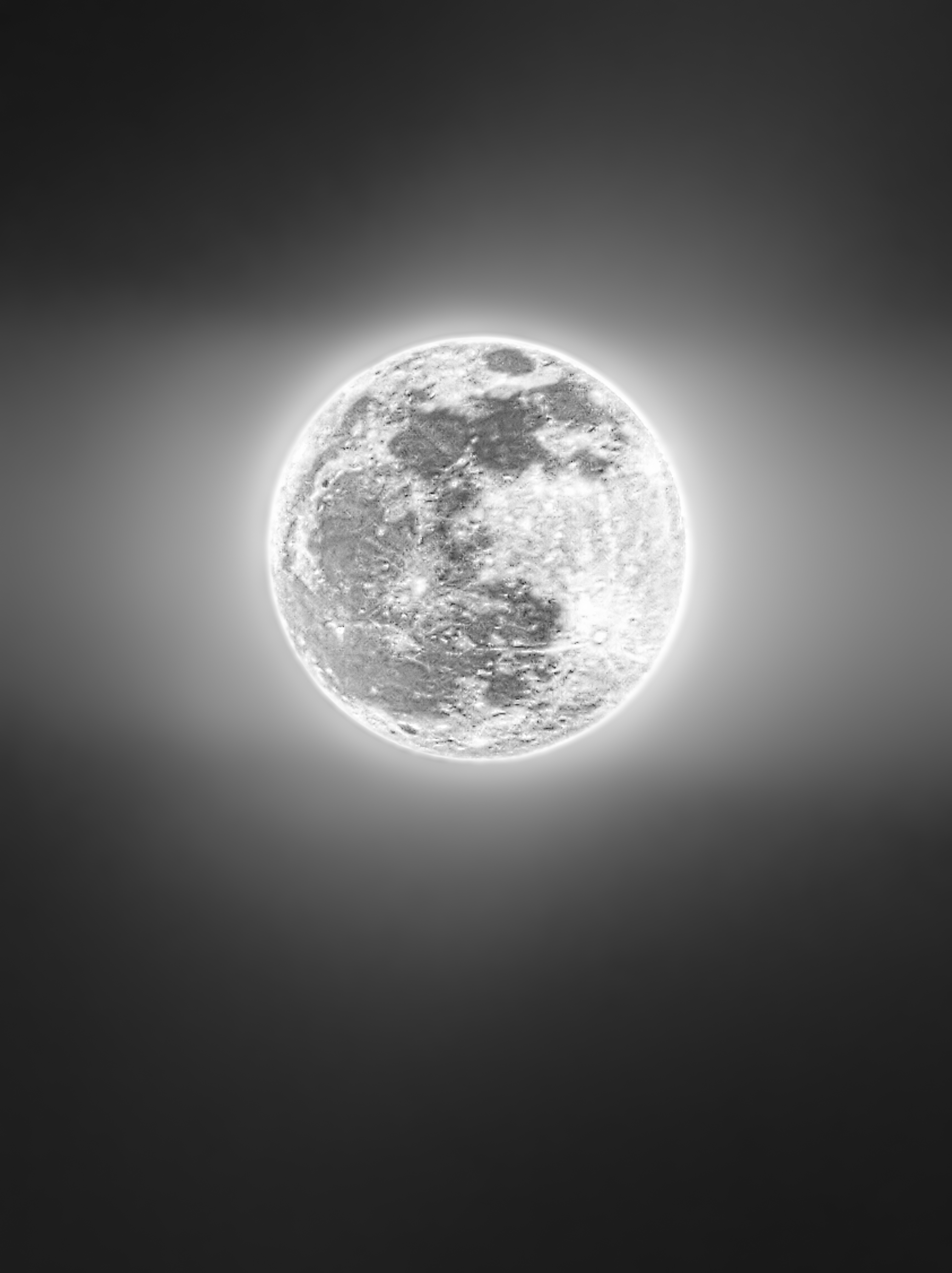 The moon